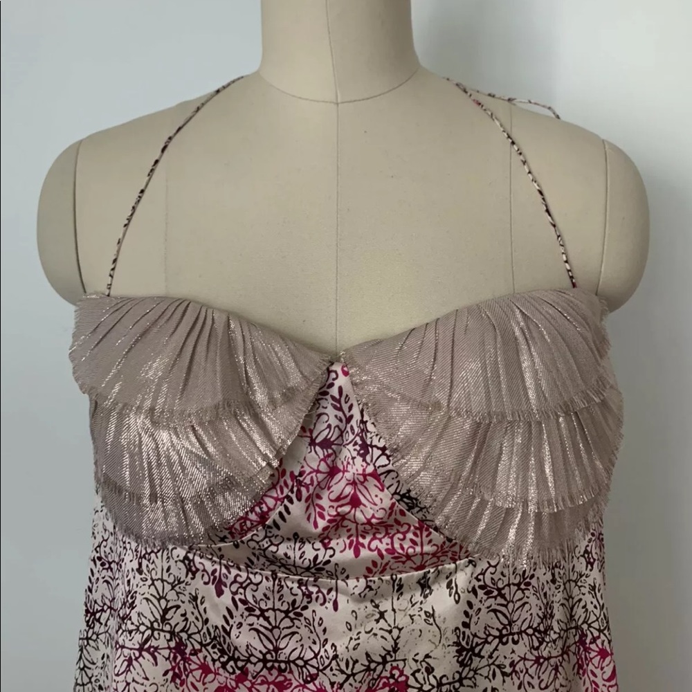 Ports 1961 Dress Silk Prink Small View 5